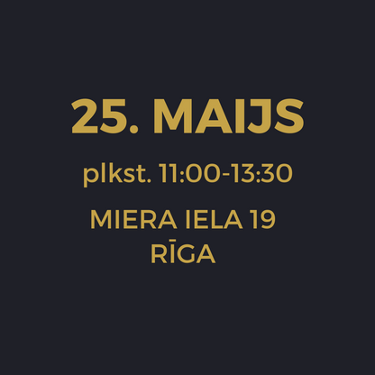 25.05. plkst.11.00-13.30 / Rotu meistarklase `Stikla PĒRLES` / Rīgā